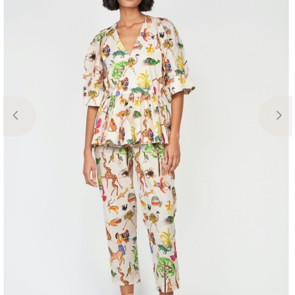 🌴🐆 NWT Rhode Resort Ava Safari Top - Picture 3 of 8